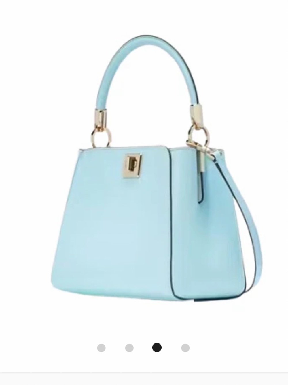 kate spade Phoebe Top-Handle Satchel in Pastel Blue